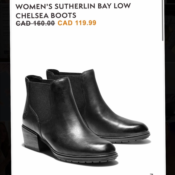 Black Timberland Boots - Picture 5 of 7